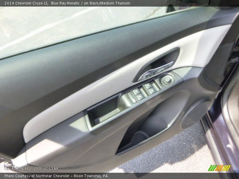 Blue Ray Metallic / Jet Black/Medium Titanium 2014 Chevrolet Cruze LS