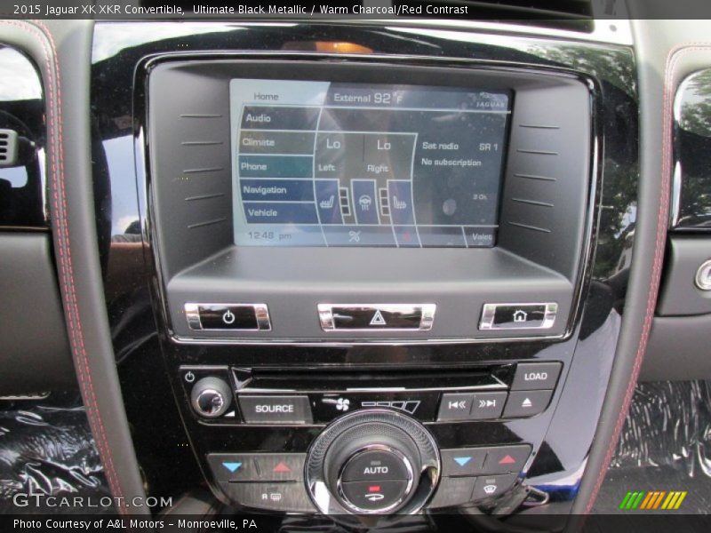 Controls of 2015 XK XKR Convertible