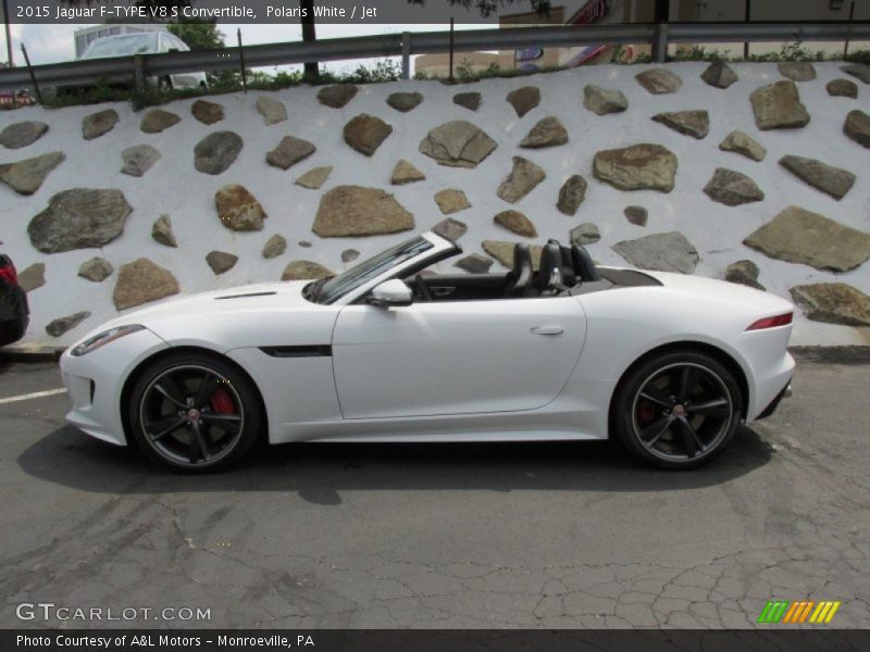  2015 F-TYPE V8 S Convertible Polaris White