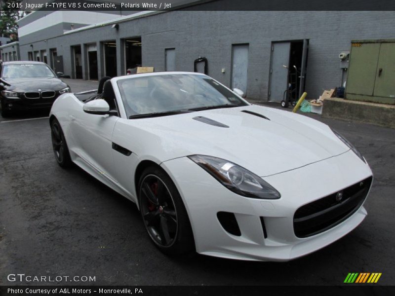  2015 F-TYPE V8 S Convertible Polaris White