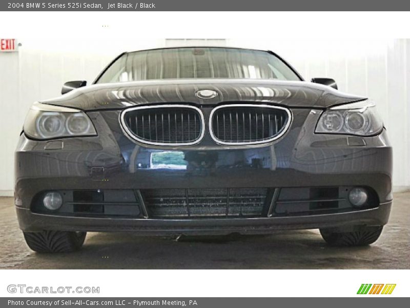 Jet Black / Black 2004 BMW 5 Series 525i Sedan