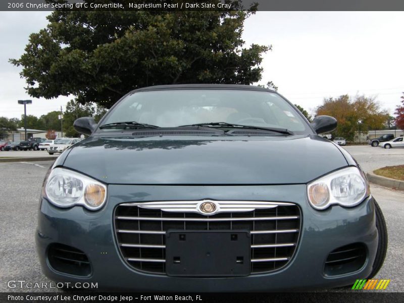 Magnesium Pearl / Dark Slate Gray 2006 Chrysler Sebring GTC Convertible
