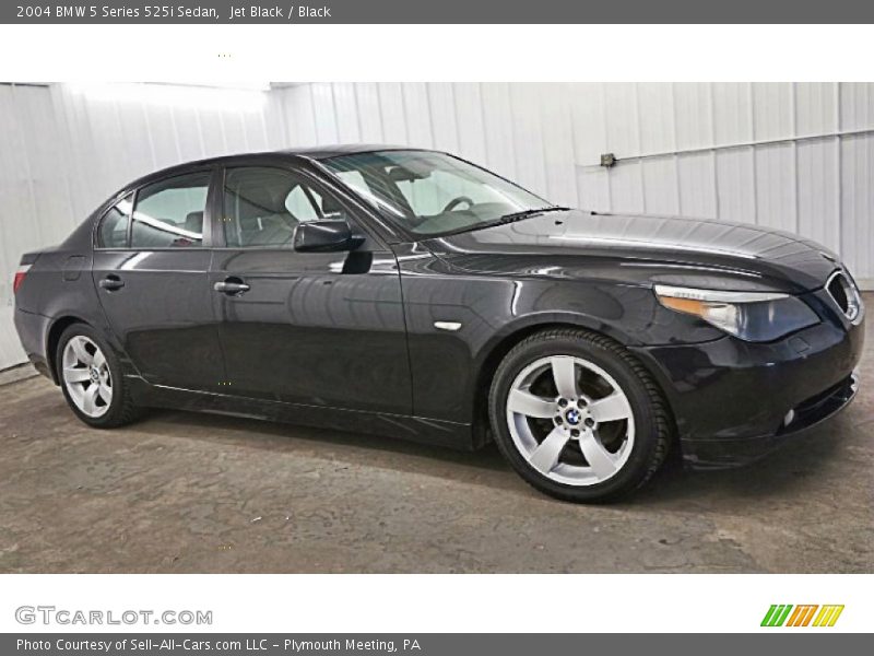 Jet Black / Black 2004 BMW 5 Series 525i Sedan