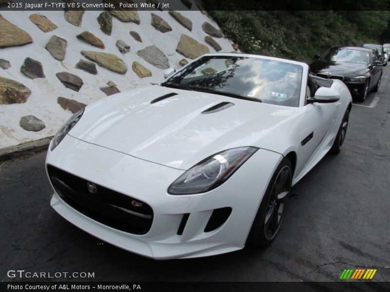  2015 F-TYPE V8 S Convertible Polaris White
