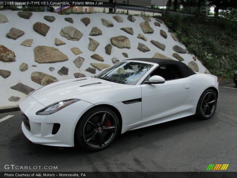 Front 3/4 View of 2015 F-TYPE V8 S Convertible