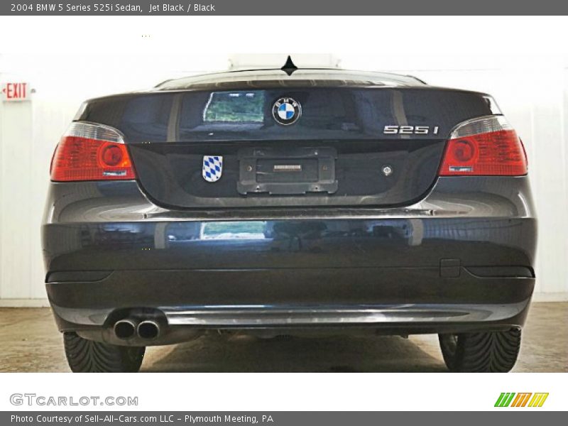 Jet Black / Black 2004 BMW 5 Series 525i Sedan