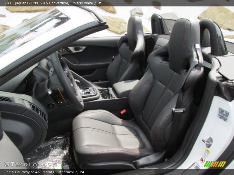  2015 F-TYPE V8 S Convertible Jet Interior
