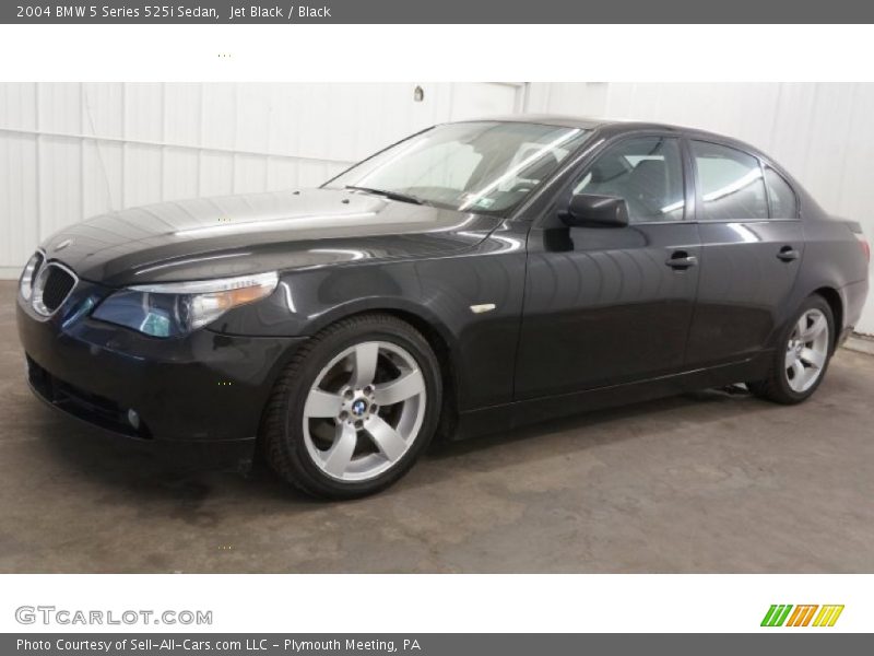 Jet Black / Black 2004 BMW 5 Series 525i Sedan