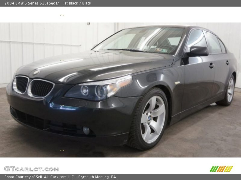 Jet Black / Black 2004 BMW 5 Series 525i Sedan