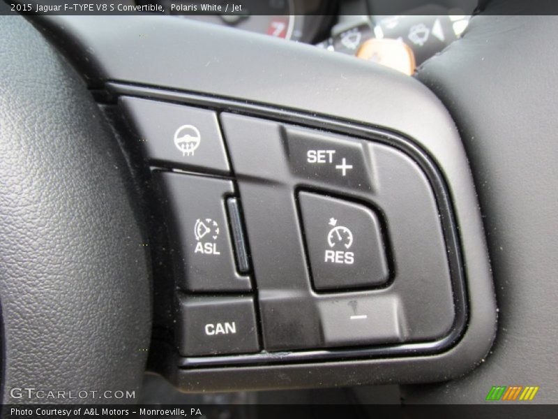 Controls of 2015 F-TYPE V8 S Convertible