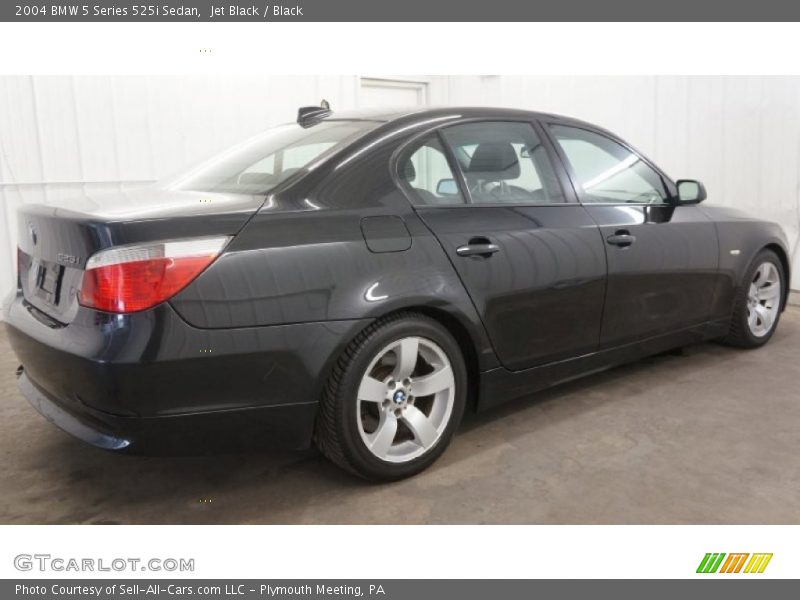 Jet Black / Black 2004 BMW 5 Series 525i Sedan