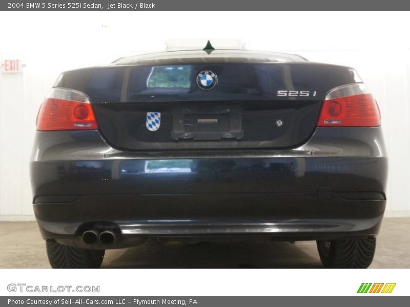 Jet Black / Black 2004 BMW 5 Series 525i Sedan