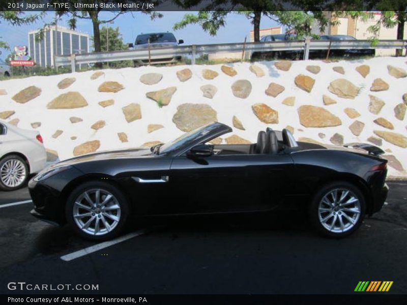 Ultimate Black Metallic / Jet 2014 Jaguar F-TYPE