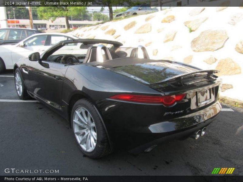 Ultimate Black Metallic / Jet 2014 Jaguar F-TYPE