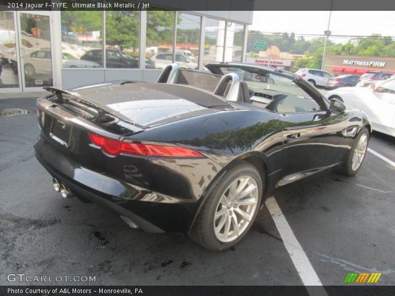 Ultimate Black Metallic / Jet 2014 Jaguar F-TYPE