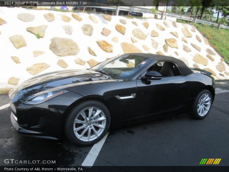 Ultimate Black Metallic / Jet 2014 Jaguar F-TYPE