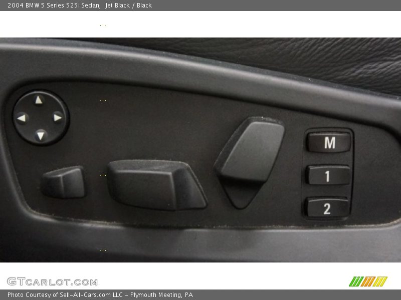 Jet Black / Black 2004 BMW 5 Series 525i Sedan
