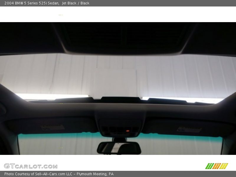 Jet Black / Black 2004 BMW 5 Series 525i Sedan