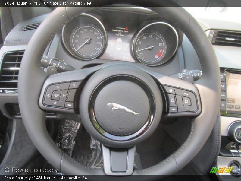 Ultimate Black Metallic / Jet 2014 Jaguar F-TYPE