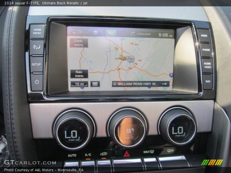 Ultimate Black Metallic / Jet 2014 Jaguar F-TYPE