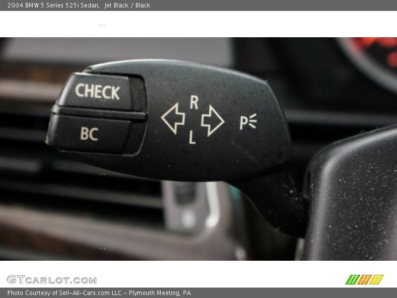 Jet Black / Black 2004 BMW 5 Series 525i Sedan
