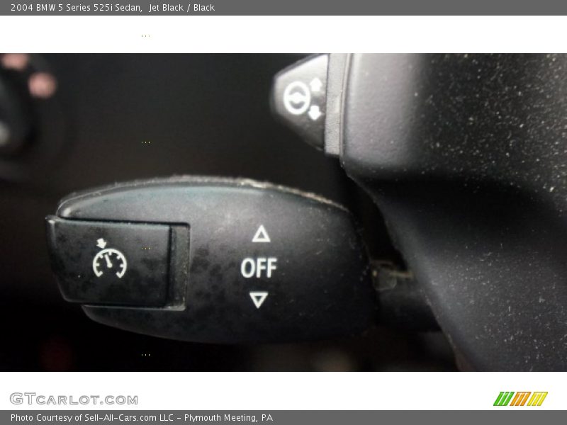 Jet Black / Black 2004 BMW 5 Series 525i Sedan