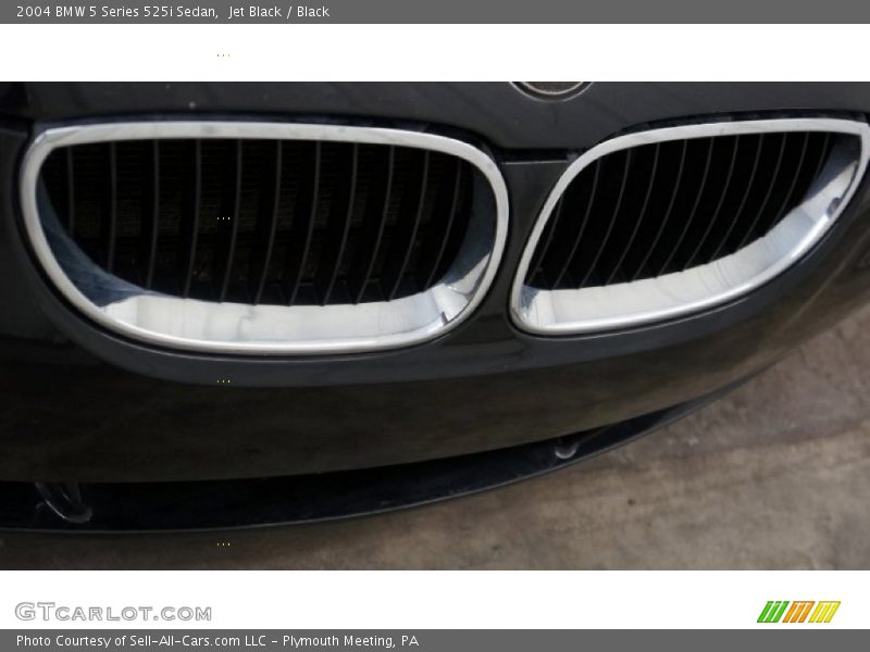 Jet Black / Black 2004 BMW 5 Series 525i Sedan