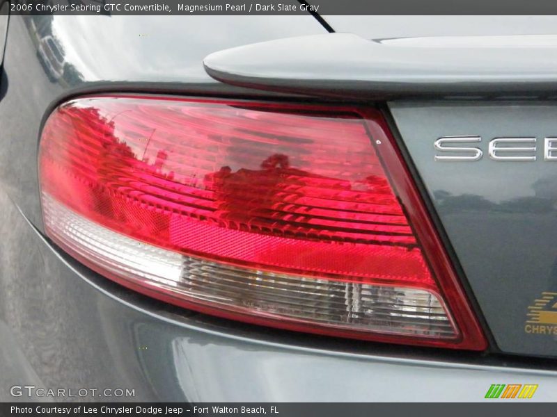 Magnesium Pearl / Dark Slate Gray 2006 Chrysler Sebring GTC Convertible