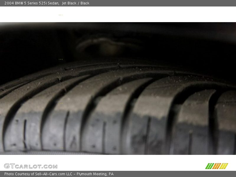 Jet Black / Black 2004 BMW 5 Series 525i Sedan