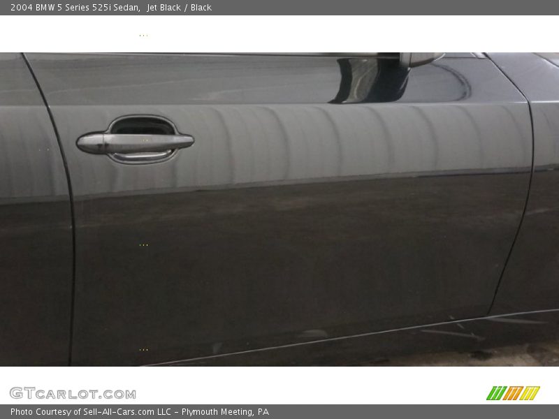 Jet Black / Black 2004 BMW 5 Series 525i Sedan