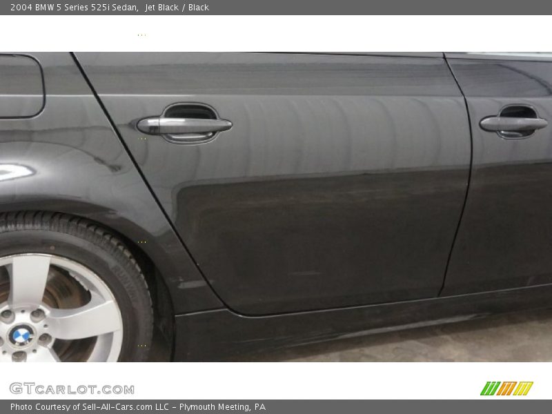 Jet Black / Black 2004 BMW 5 Series 525i Sedan
