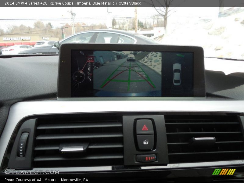 Imperial Blue Metallic / Oyster/Black 2014 BMW 4 Series 428i xDrive Coupe