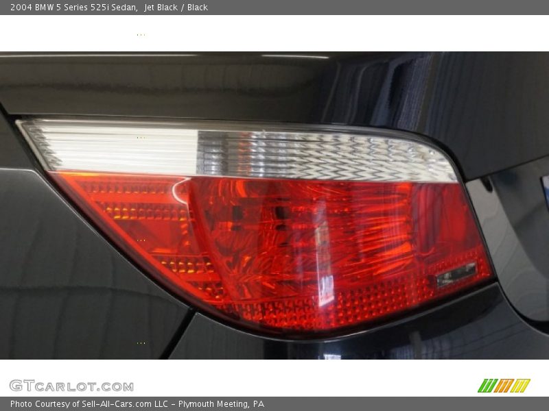 Jet Black / Black 2004 BMW 5 Series 525i Sedan