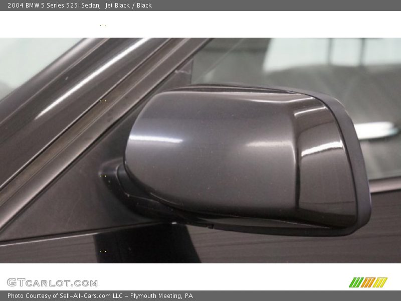 Jet Black / Black 2004 BMW 5 Series 525i Sedan