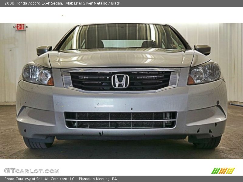 Alabaster Silver Metallic / Black 2008 Honda Accord LX-P Sedan