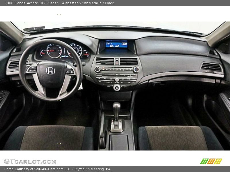  2008 Accord LX-P Sedan Black Interior