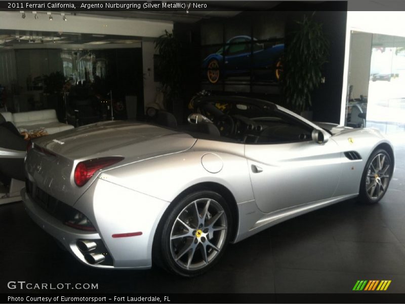 Argento Nurburgring (Silver Metallic) / Nero 2011 Ferrari California