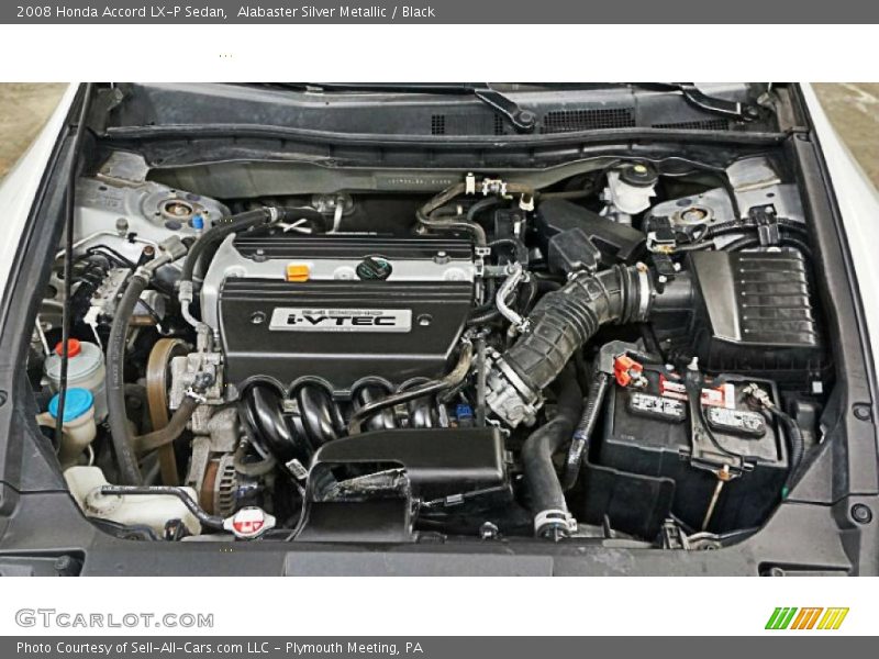  2008 Accord LX-P Sedan Engine - 2.4 Liter DOHC 16-Valve i-VTEC 4 Cylinder