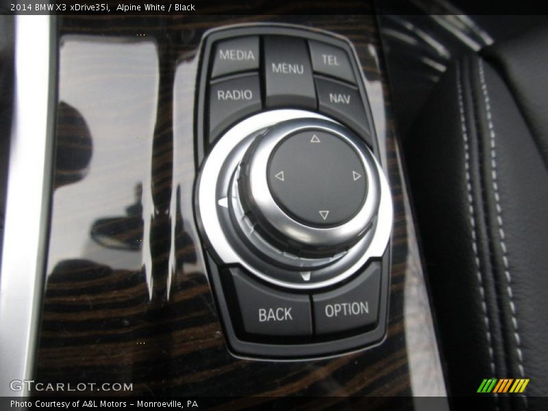 Alpine White / Black 2014 BMW X3 xDrive35i