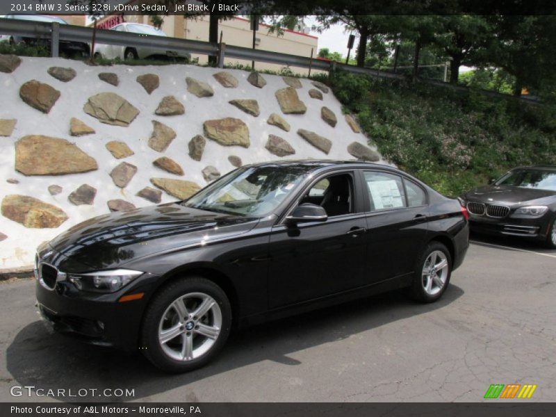 Jet Black / Black 2014 BMW 3 Series 328i xDrive Sedan
