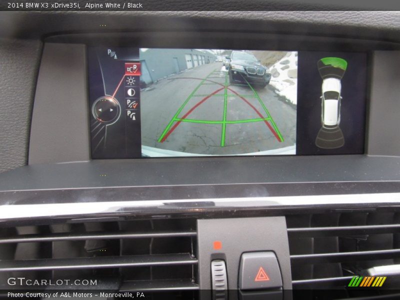 Alpine White / Black 2014 BMW X3 xDrive35i
