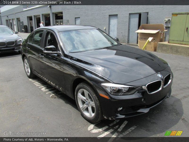 Jet Black / Black 2014 BMW 3 Series 328i xDrive Sedan