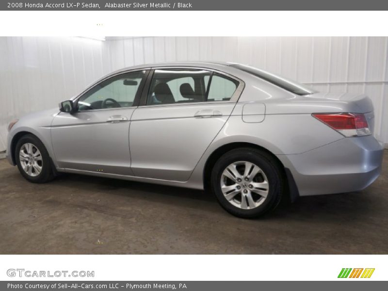 Alabaster Silver Metallic / Black 2008 Honda Accord LX-P Sedan