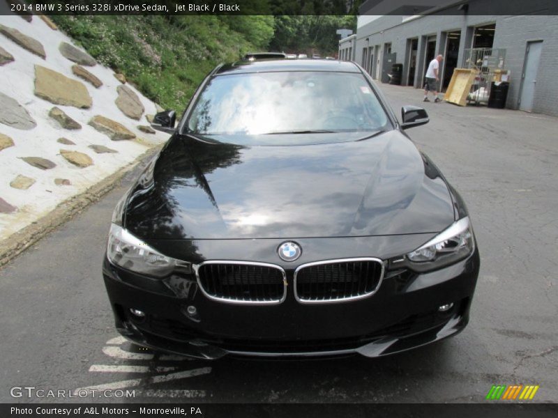 Jet Black / Black 2014 BMW 3 Series 328i xDrive Sedan