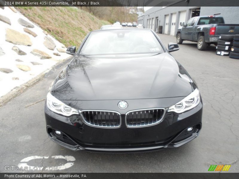 Jet Black / Black 2014 BMW 4 Series 435i Convertible