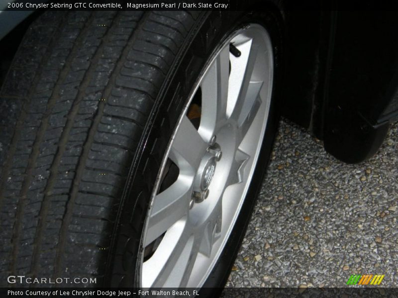 Magnesium Pearl / Dark Slate Gray 2006 Chrysler Sebring GTC Convertible
