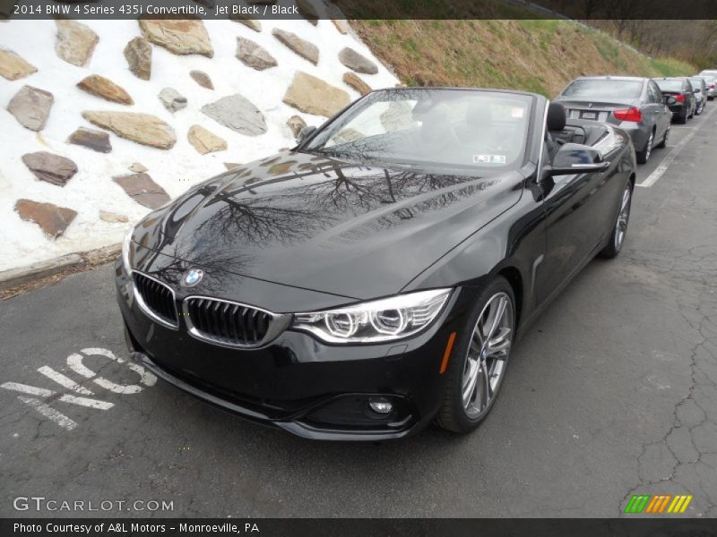 Jet Black / Black 2014 BMW 4 Series 435i Convertible