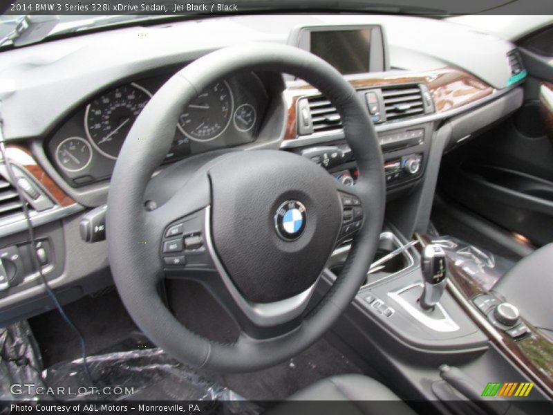 Jet Black / Black 2014 BMW 3 Series 328i xDrive Sedan