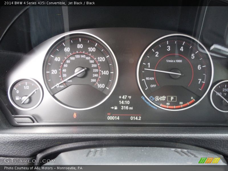  2014 4 Series 435i Convertible 435i Convertible Gauges