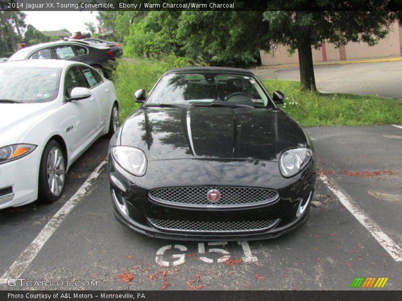 Ebony / Warm Charcoal/Warm Charcoal 2014 Jaguar XK Touring Convertible
